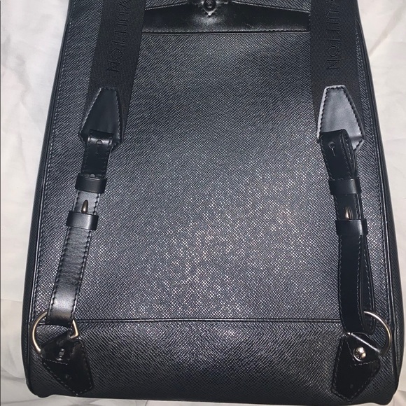 Louis Vuitton Cassiar Taiga Black Noir Backpack - Picture 2 of 7